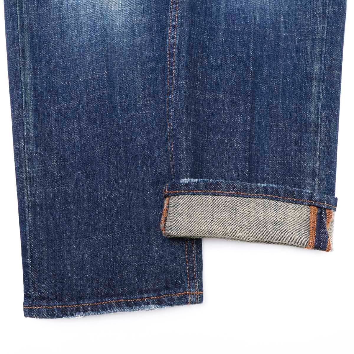 【アウトレット】entre amis アントレアミ ボタンフライジーンズ/5 TK DENIM CORTO【大きいサイズあり】 メンズ