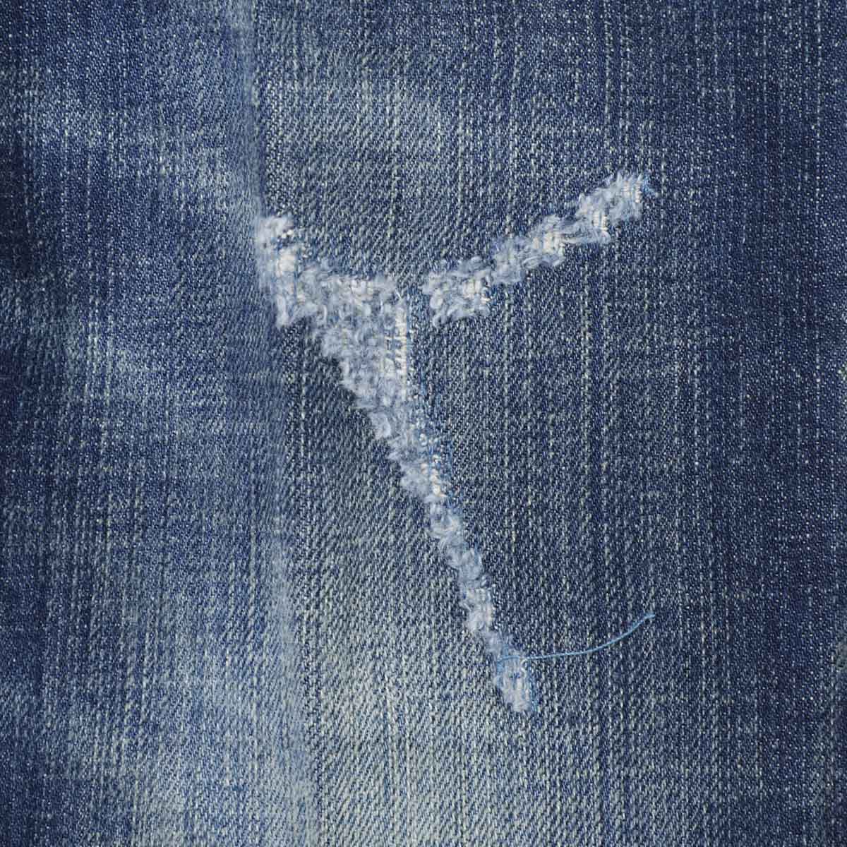 【アウトレット】entre amis アントレアミ ボタンフライジーンズ/5 TK DENIM CORTO【大きいサイズあり】 メンズ