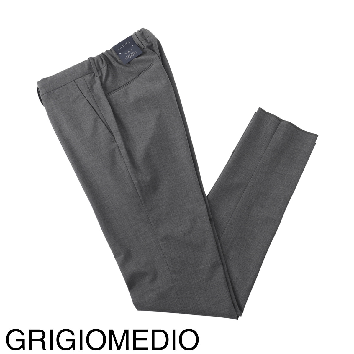 ⭐️【未使用】INCOTEXインコテックスウールパンツ INCOTEX インコテックス ノープリーツ スラックス/ウールパンツ