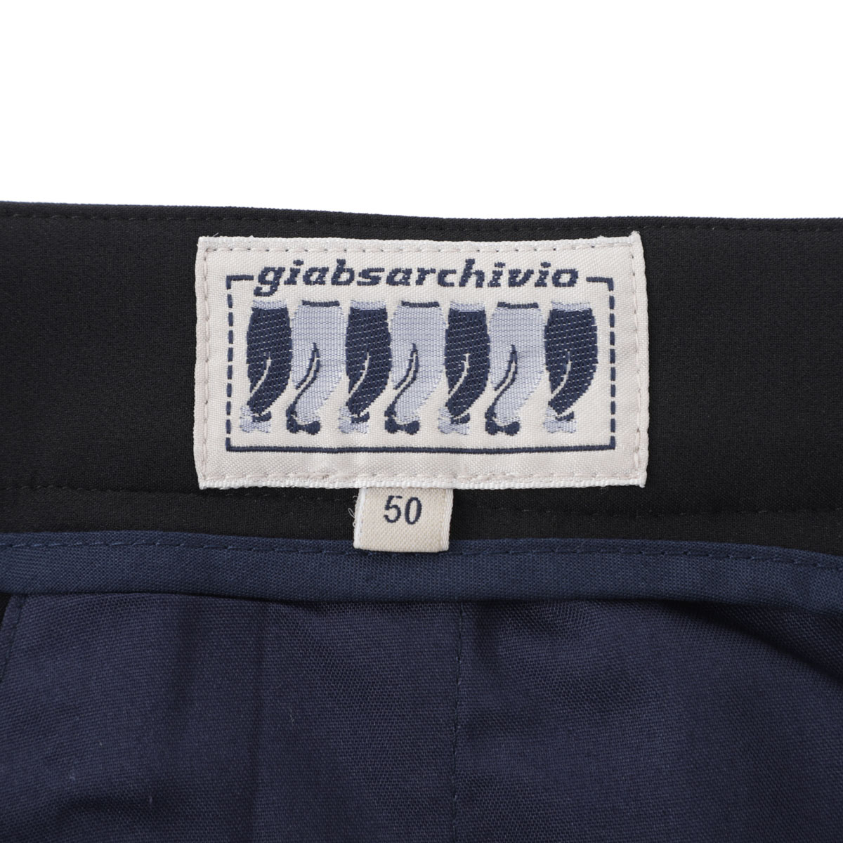 GIAB'S ARCHIVIO ジャブス アルキヴィオ ワンプリーツ スラックス