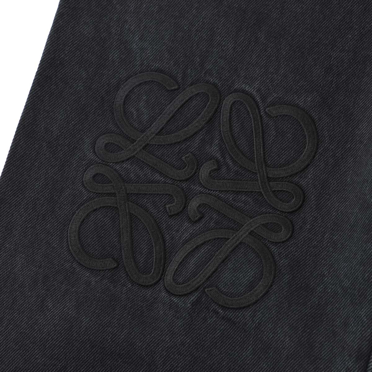 LOEWE ロエベ ボタンフライジーンズ/バギージーンズ/ANAGRAM BAGGY JEANS メンズ