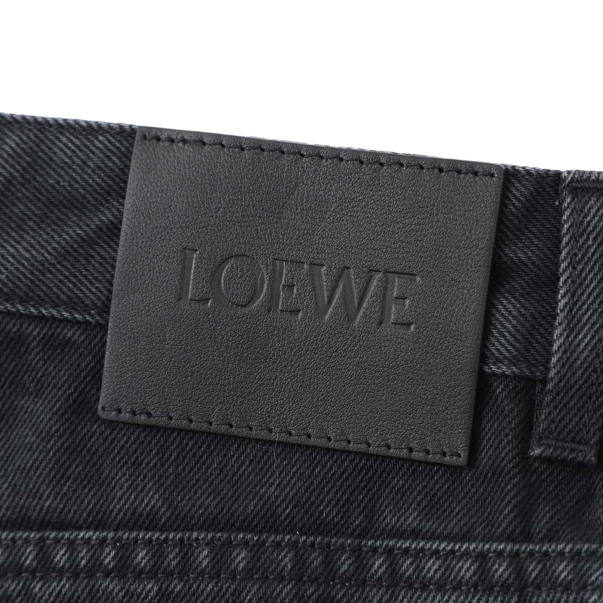 LOEWE ロエベ ボタンフライジーンズ/バギージーンズ/ANAGRAM BAGGY JEANS メンズ