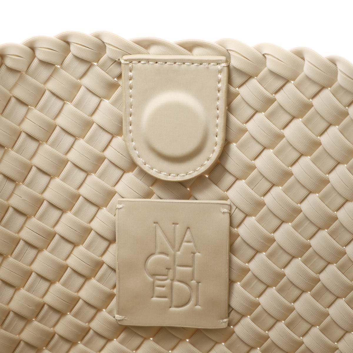 NAGHEDI ナゲディ ショルダーバッグ/Nomad Medium Hobo ノマド ミディアム ホーボー ミニ ハンドバッグ ミニバッグ メッシュ ネオプレン 軽量 編み込み レディース