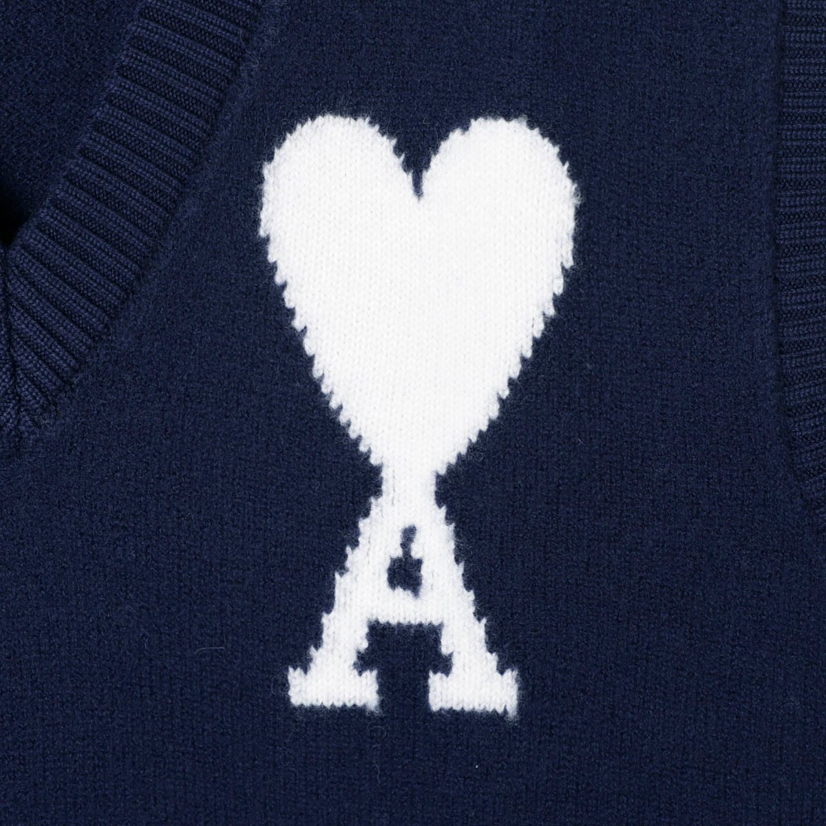 AMI ALEXANDRE MATTIUSSI アミ ニットベスト/ADC SLEEVELESS SWEATER 
