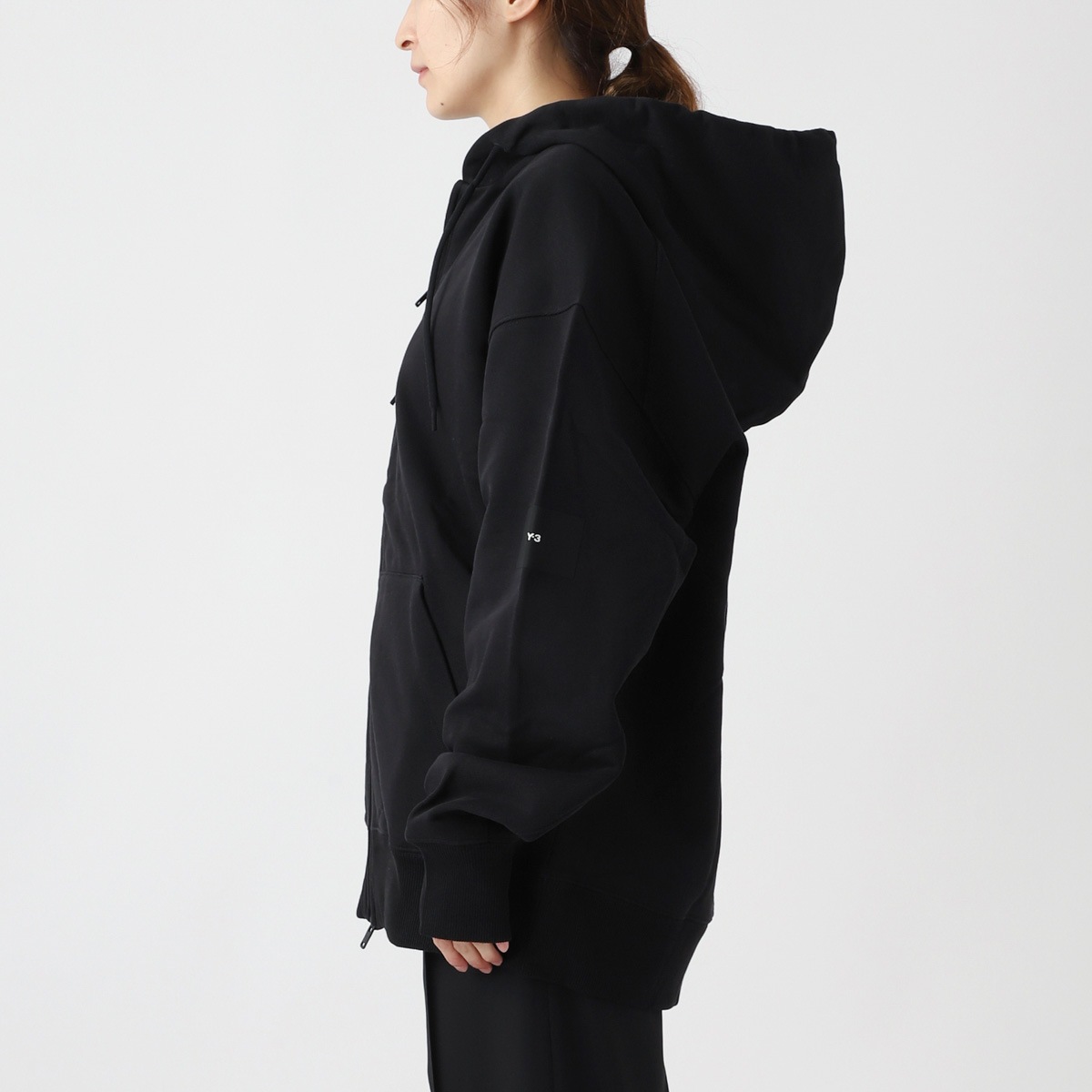 【タイムセール TOPS】Y-3 ワイスリー ジップアップパーカ/FT ZIP HOODIE