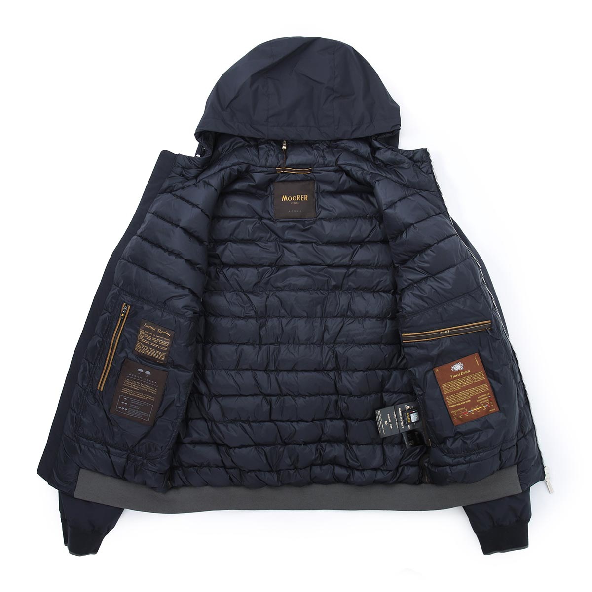 【美品】MOORER/ムーレー　ライトダウンジャケット　ONILO STP　防水 MOORER（ムーレー）｜MooRER（ムーレー）ONIRO-STP オニロ