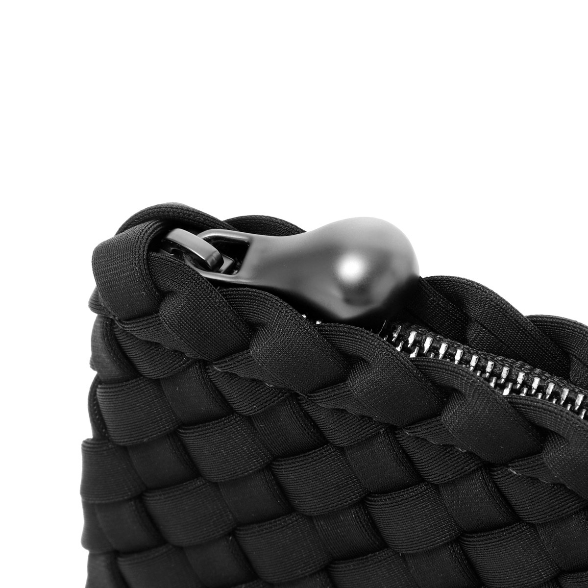 NAGHEDI ナゲディ ショルダーバッグ/Nomad Large Hobo ノマドラージホーボー ハンドバッグ メッシュ ネオプレン 軽量 編み込み レディース