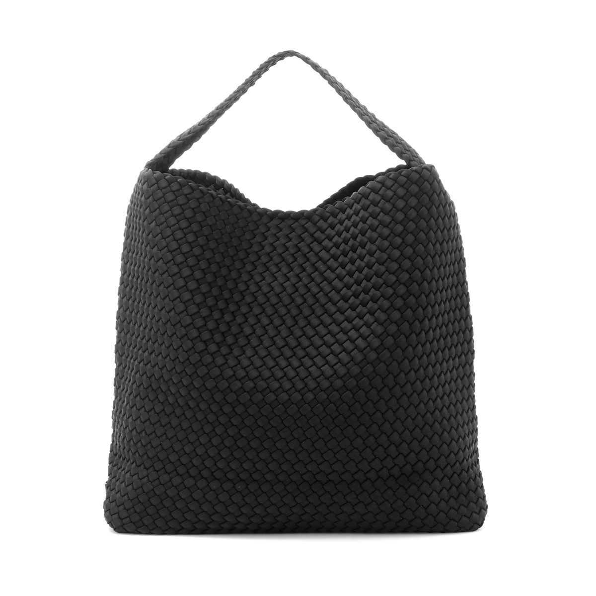 NAGHEDI ナゲディ ショルダーバッグ/Nomad Large Hobo ノマドラージホーボー ハンドバッグ メッシュ ネオプレン 軽量 編み込み レディース