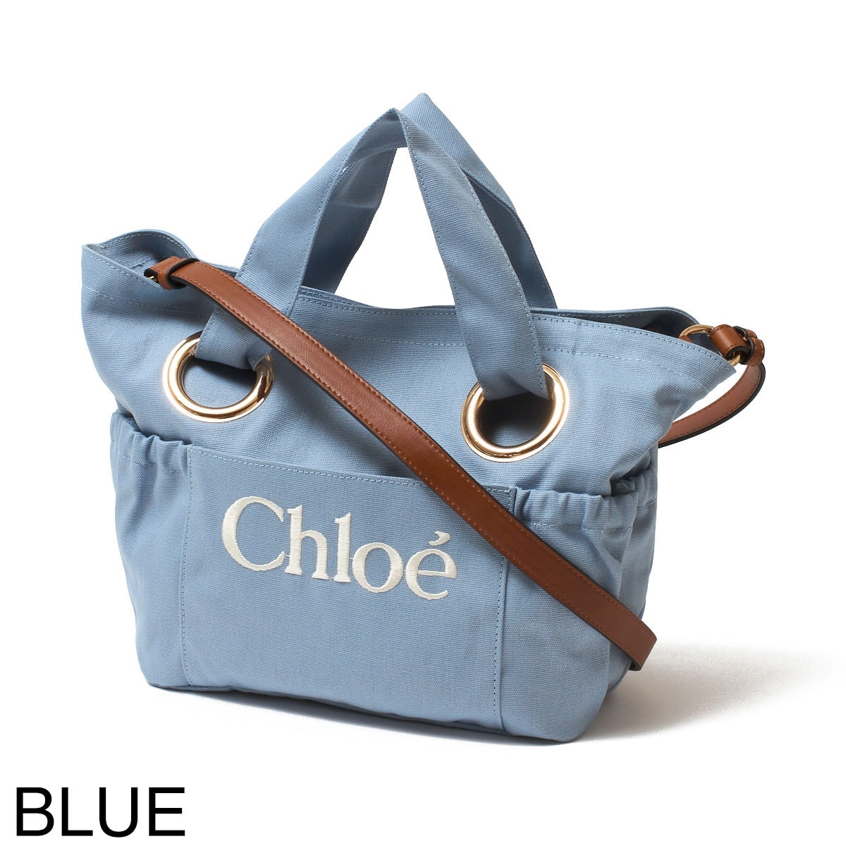 Chloe クロエ トートバッグ 2WAY/ショルダーバッグ KIDS キッズ/ロゴ