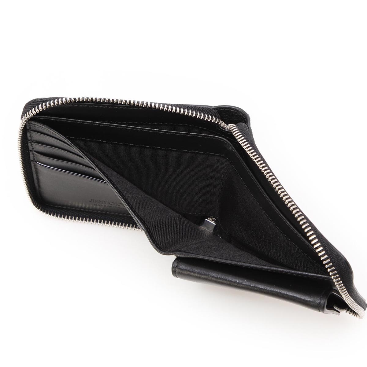 【アウトレット】JIMMY CHOO ジミーチュウ 2つ折り財布 小銭入れ付き/LAWRENCE メンズ