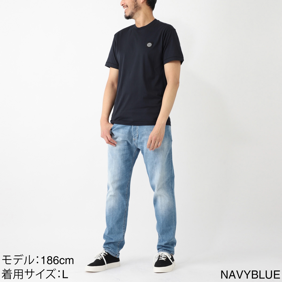 STONE ISLAND ストーンアイランド クルーネックTシャツ/2100039