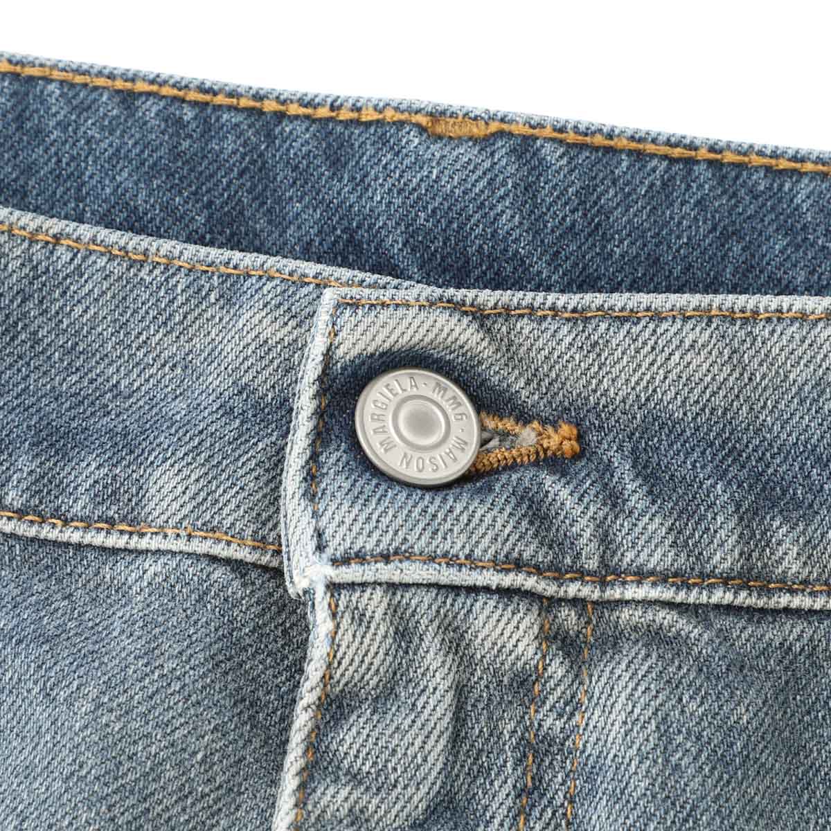 MM6 Maison Margiela エムエム 6 メゾンマルジェラ ジップフライジーンズ メンズ