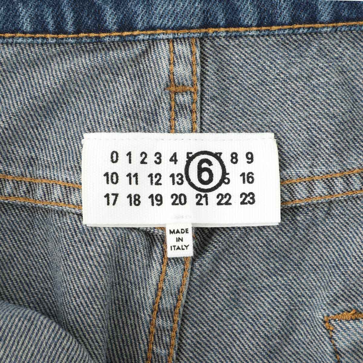 MM6 Maison Margiela エムエム 6 メゾンマルジェラ ジップフライジーンズ メンズ