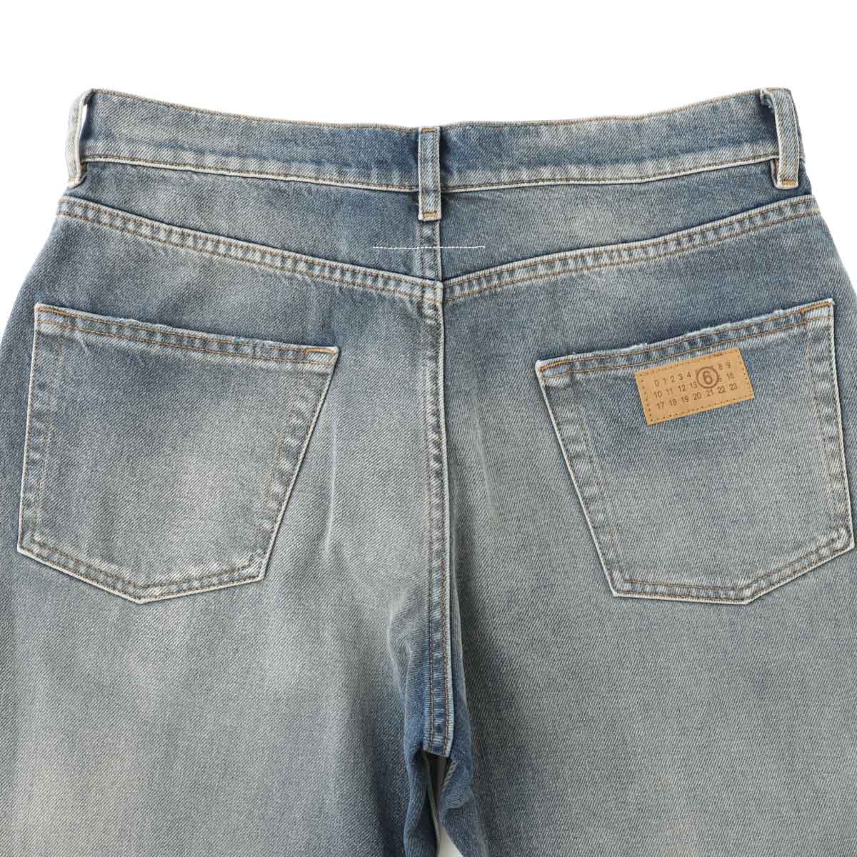 MM6 Maison Margiela エムエム 6 メゾンマルジェラ ジップフライジーンズ メンズ