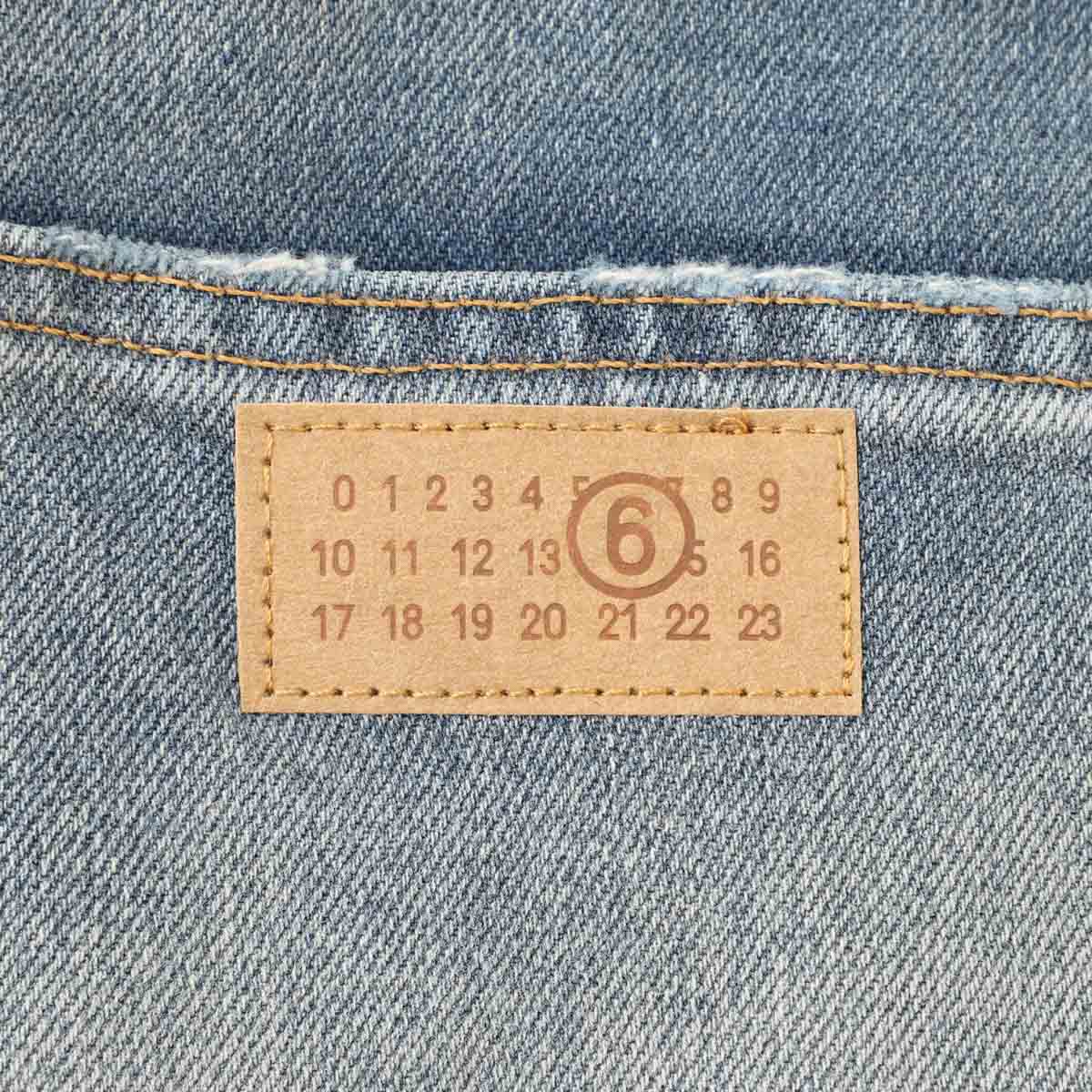 MM6 Maison Margiela エムエム 6 メゾンマルジェラ ジップフライジーンズ メンズ