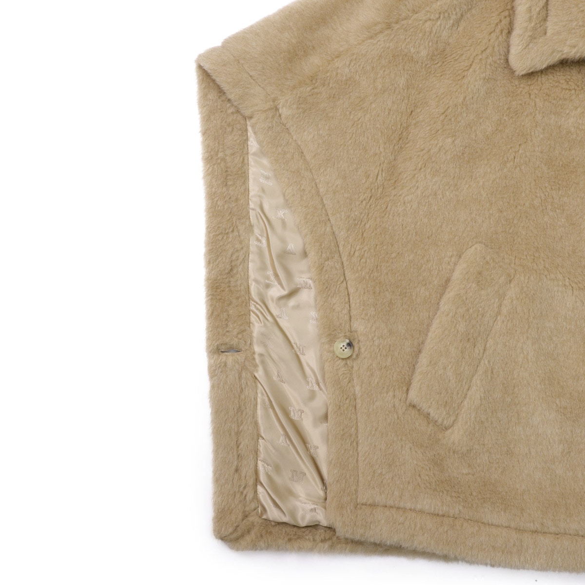 専用　Max Mara Tebe テディケープ　ブルーグレー 専用 Max Mara Tebe テディケープ ブルーグレー - メルカリ