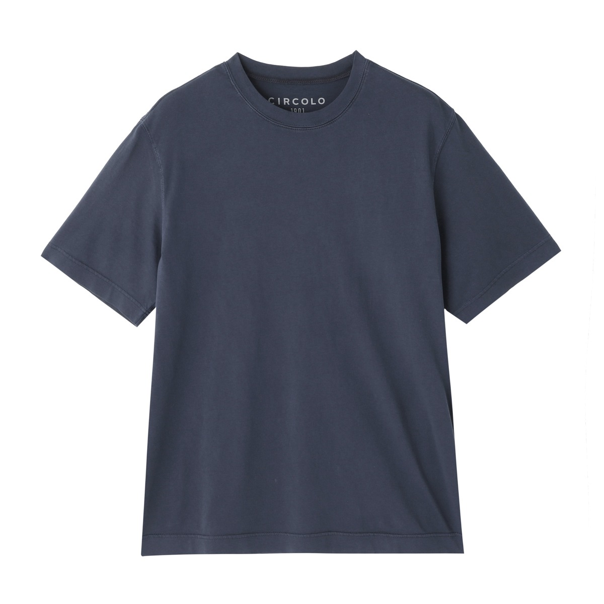 CIRCOLO 1901 チルコロ クルーネックTシャツ/COTTON JERSEY GARMENT 