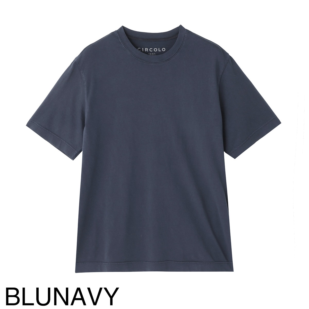 CIRCOLO 1901 チルコロ クルーネックTシャツ/COTTON JERSEY GARMENT