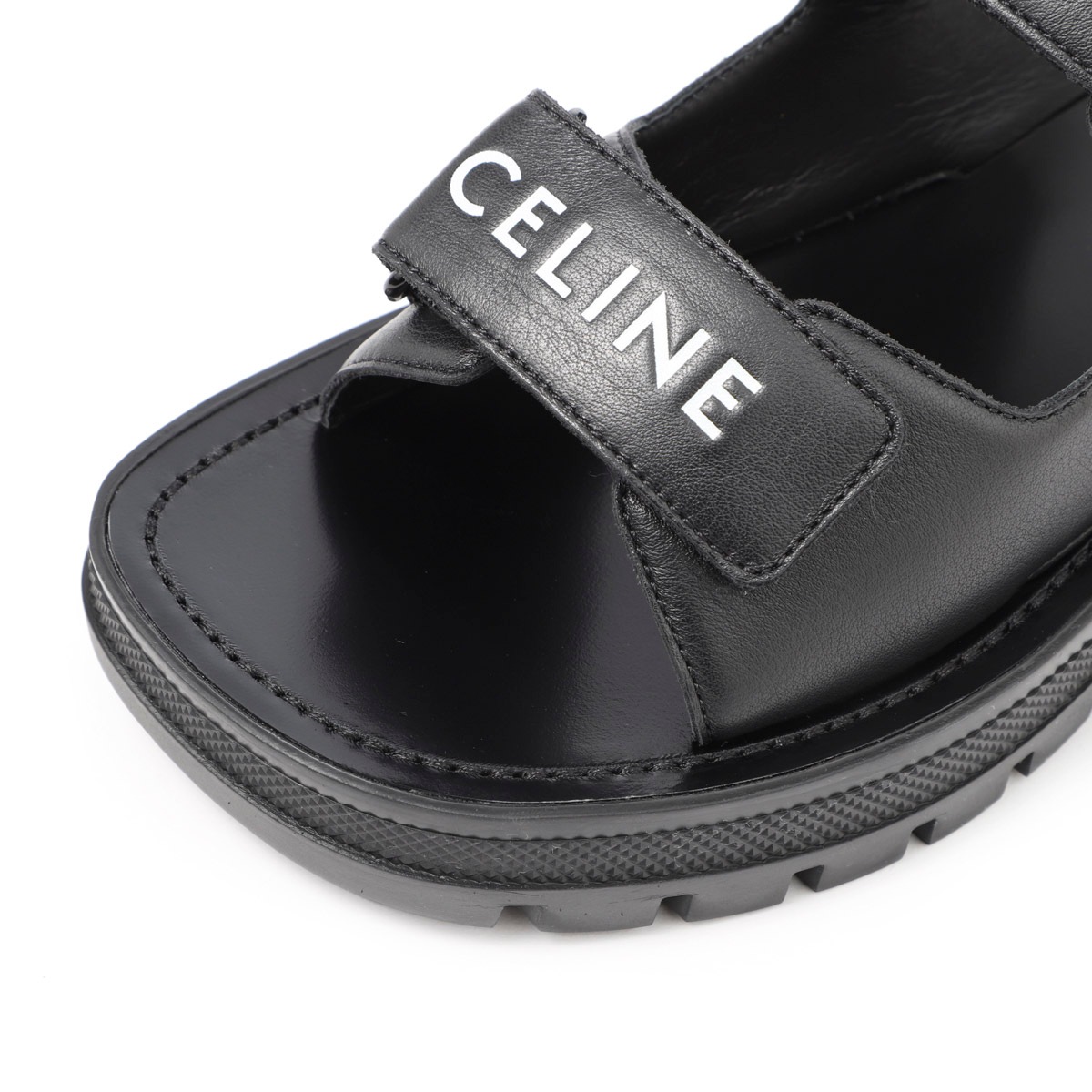 CELINE サンダル　サイズ38 楽天市場】【アウトレット】セリーヌ CELINE サンダル ブラック