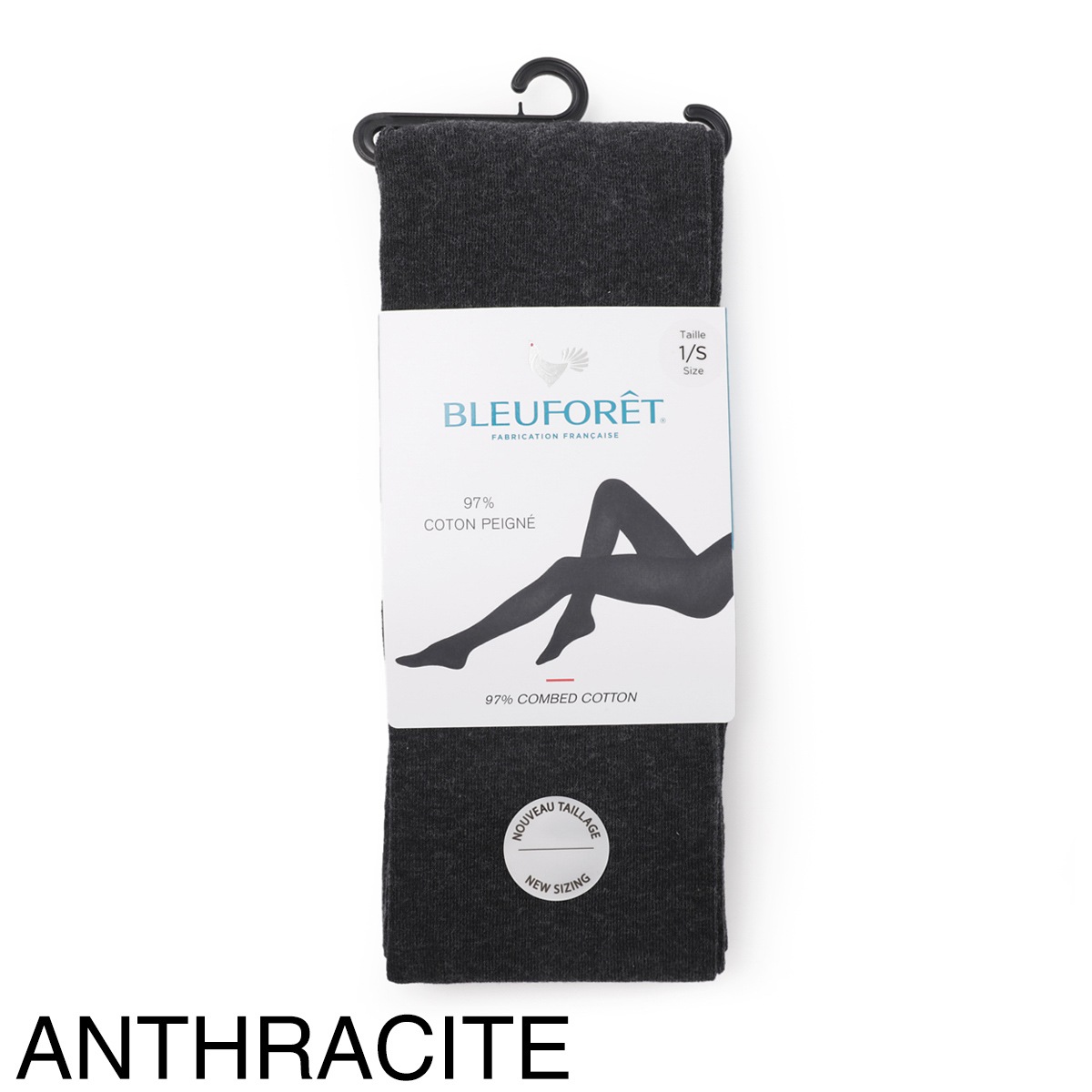 BLEU FORET ブルーフォレ コットンタイツ/COLLANT VELOUTE 3213 旧：3000 レディース