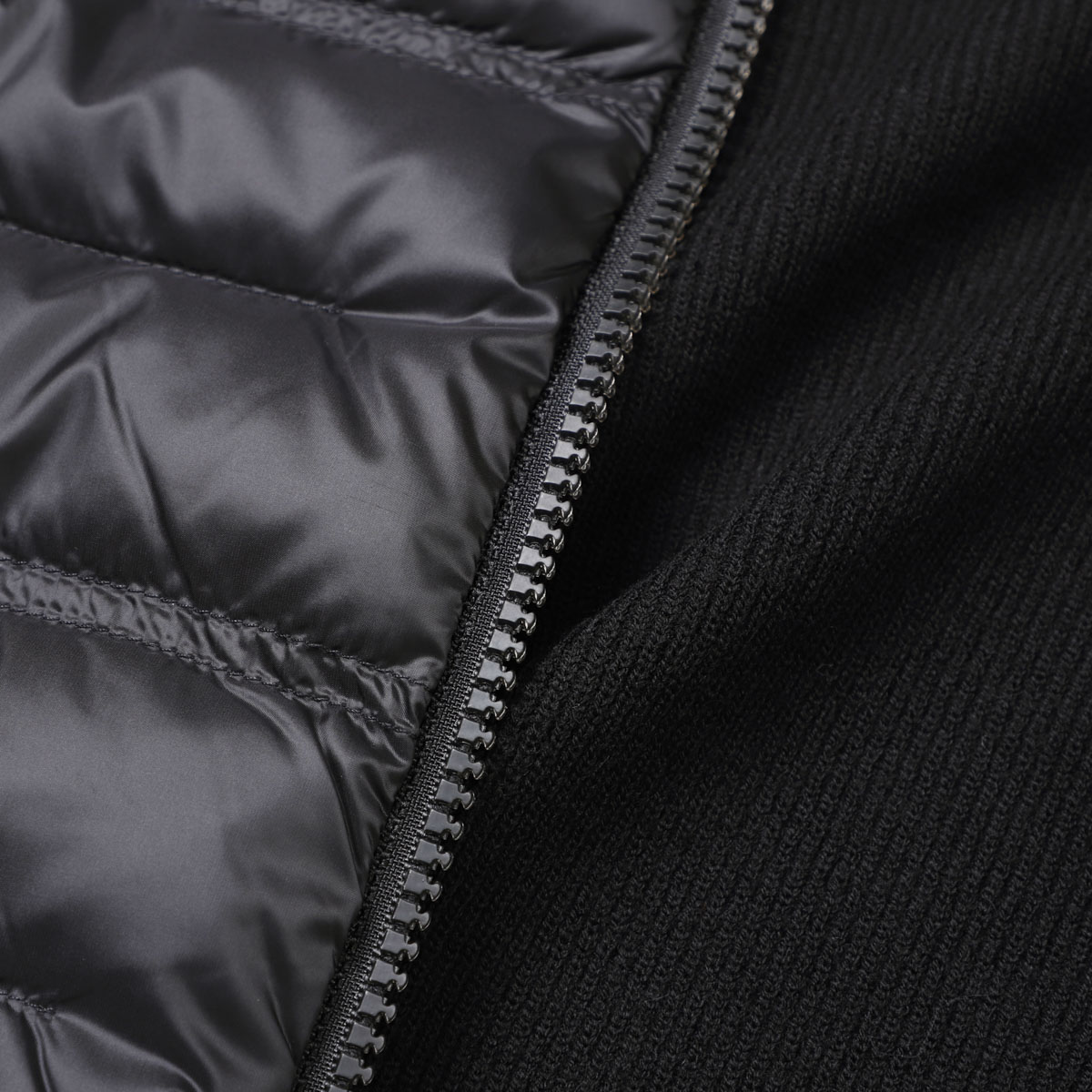 MONCLER モンクレール ダウン切り替え ジップアップ MONCLER モンクレール ダウン切り替え ジップアップ