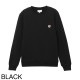 MAISON KITSUNE メゾンキツネ スウェットシャツ/FOX HEAD PATCH REGULAR SWEATSHIRT メンズ