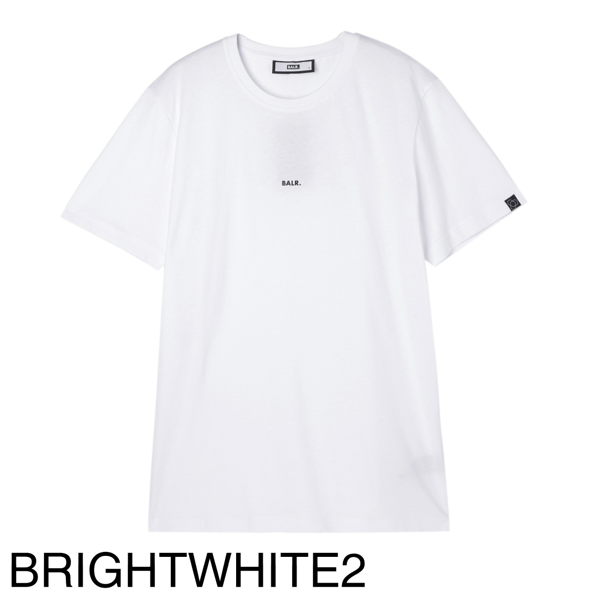 【アウトレット】『ネコポス対応(1点まで)』BALR. ボーラー クルーネックTシャツ/BRAND REGULAR FIT T-SHIRT