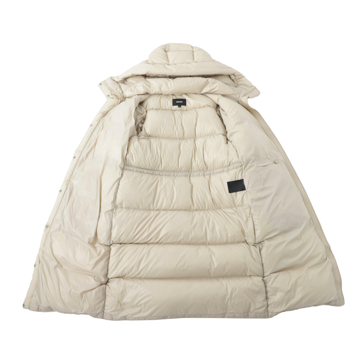 【カナダ直送!】Mackage マッカージュ Ishani-SW Ishani-SW, softwash long down coat with hood | Mackage® US
