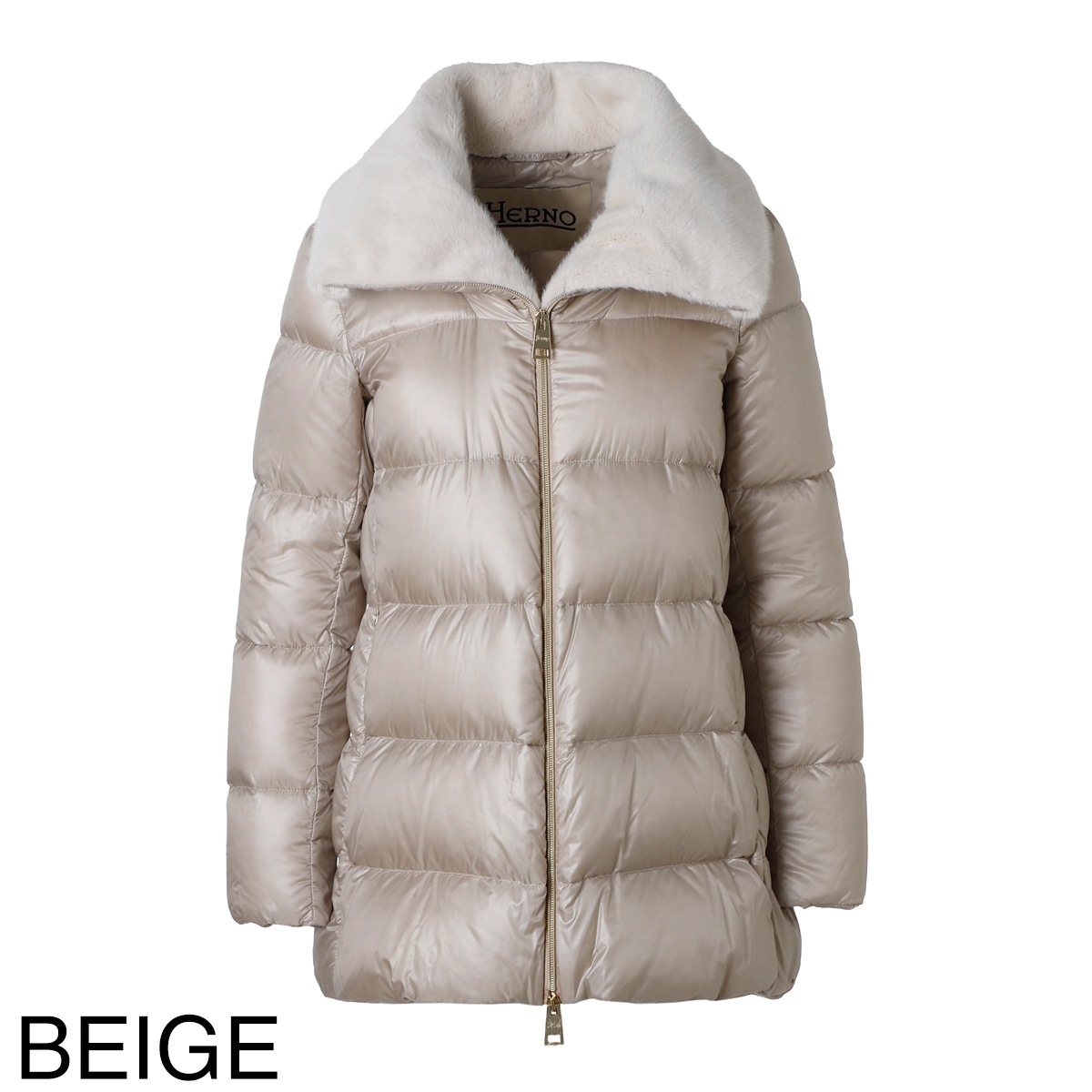 n*n様 【美品】 ヘルノ フーデット リバーシブル コート コットン ホワイト ヘルノ / HERNO / フーデッド コート / ナチュラルストレッチ