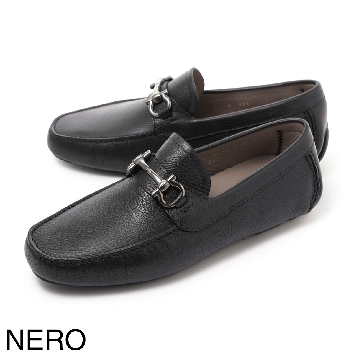 FERRAGAMO フェラガモ ドライビングシューズ/PARIGI NEW ワイズ:EEE【大きいサイズあり】 メンズ