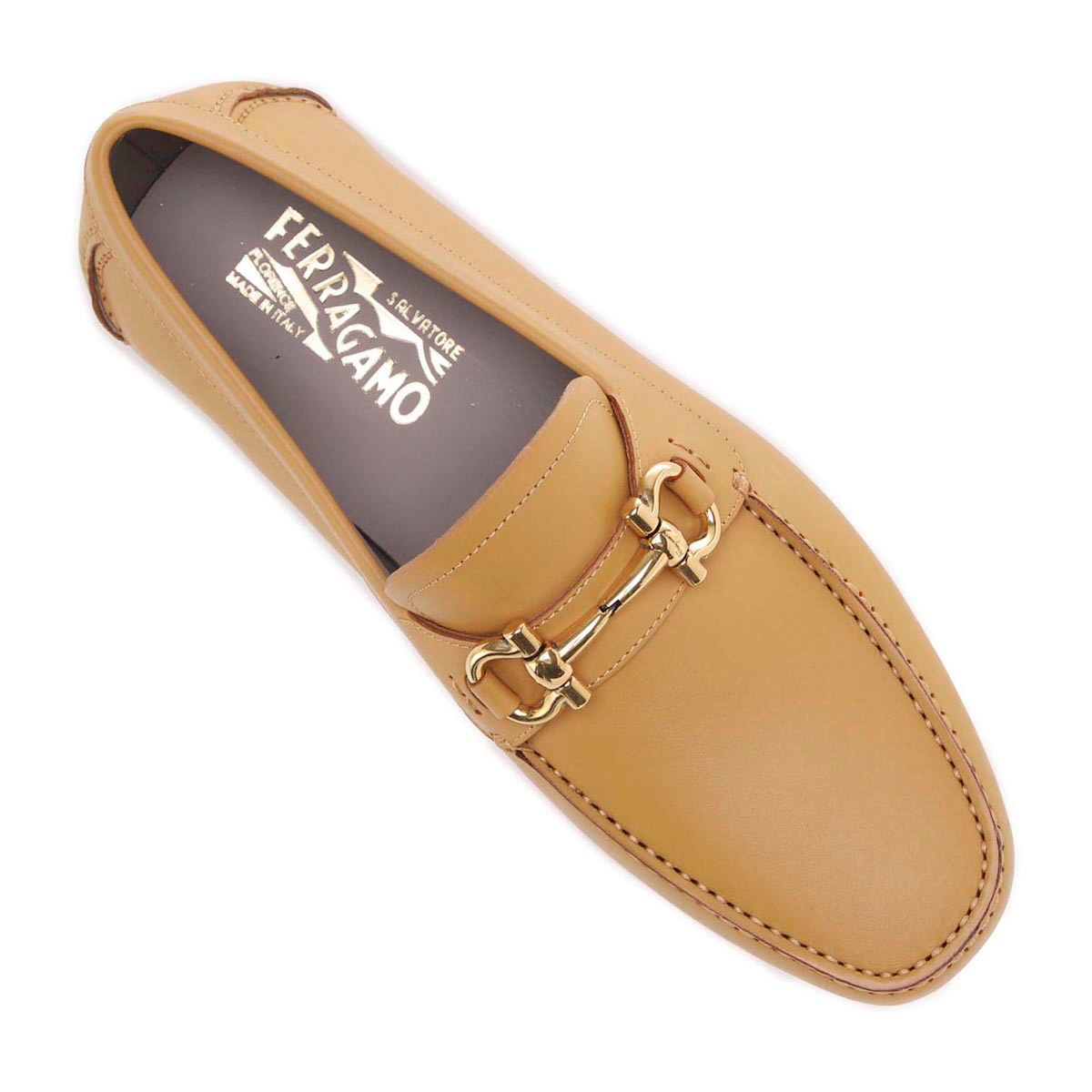 FERRAGAMO フェラガモ ドライビングシューズ/PARIGI NEW ワイズ:EEE【大きいサイズあり】 メンズ