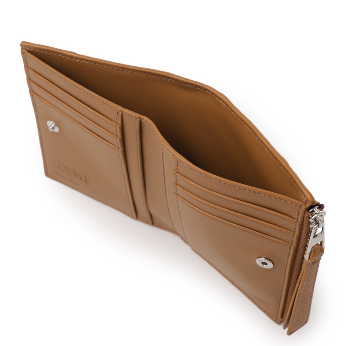 LOEWE ロエベ 2つ折り財布 小銭入れ付き/コンパクトウォレット/PUZZLE