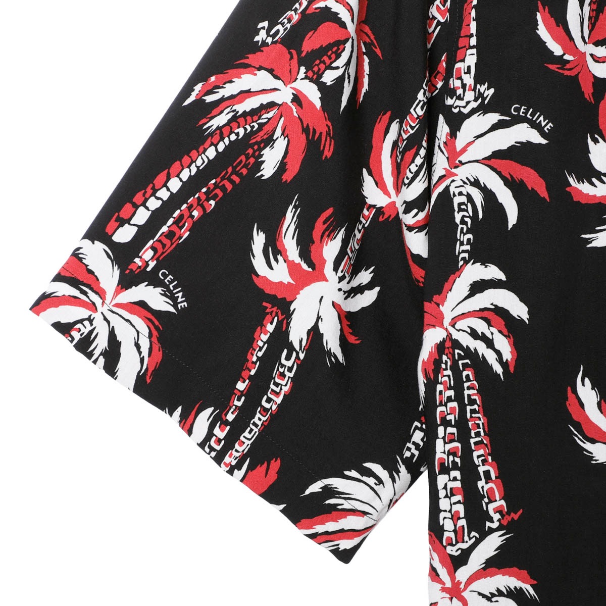 アウトレット】【ラスト1点】CELINE セリーヌ 半袖シャツ/半袖オープン