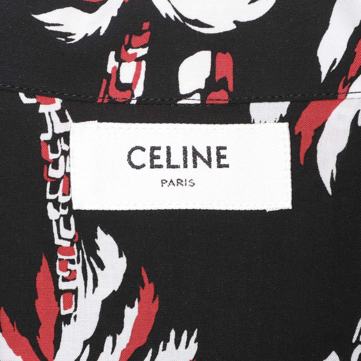 アウトレット】【ラスト1点】CELINE セリーヌ 半袖シャツ/半袖オープン