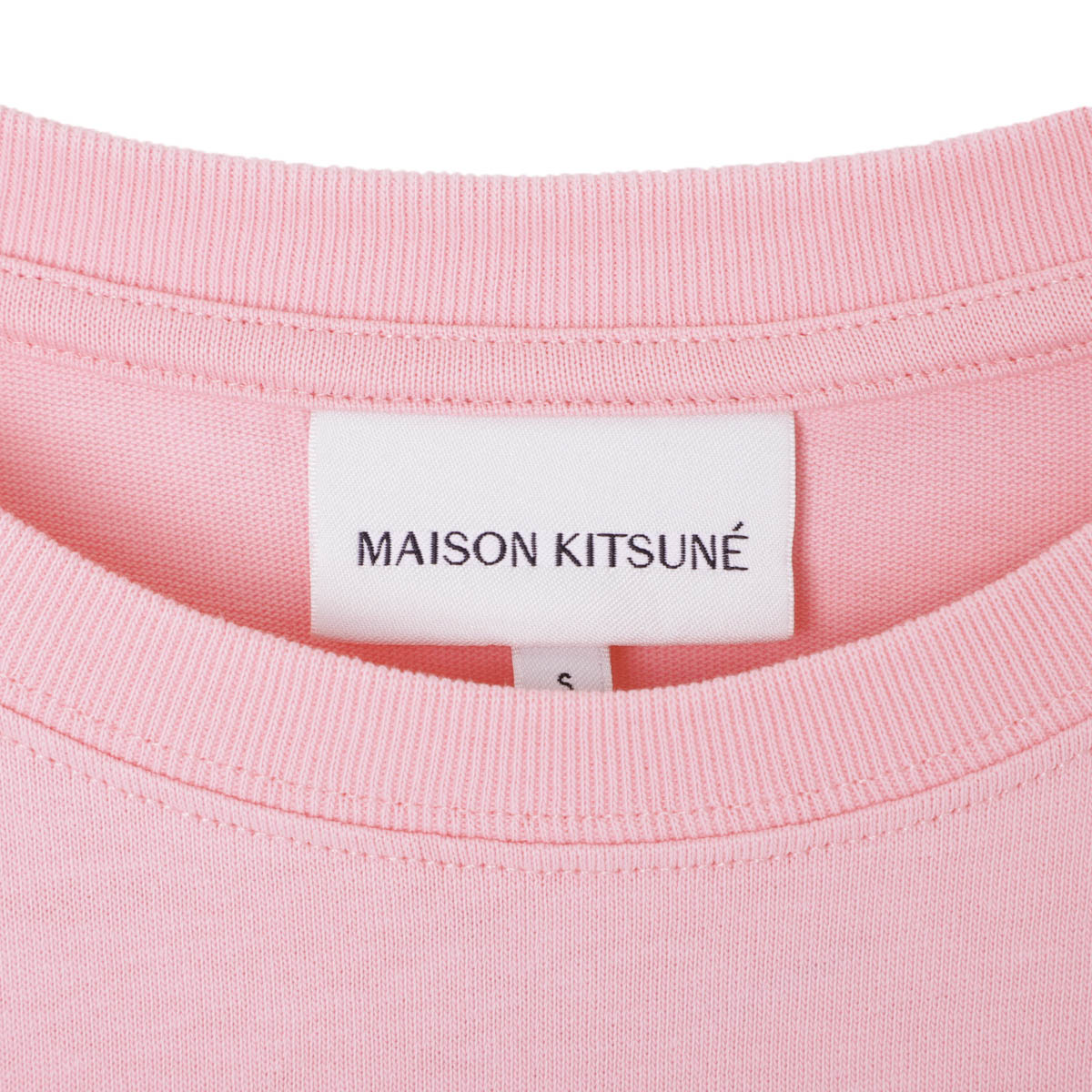 【アウトレット】『ネコポス対応(1点まで)』MAISON KITSUNE メゾンキツネ クルーネックTシャツ/MAISON KITSUNE FLOWERS COMFORT TEE-SHIRT レディース