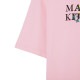 【アウトレット】『ネコポス対応(1点まで)』MAISON KITSUNE メゾンキツネ クルーネックTシャツ/MAISON KITSUNE FLOWERS COMFORT TEE-SHIRT レディース