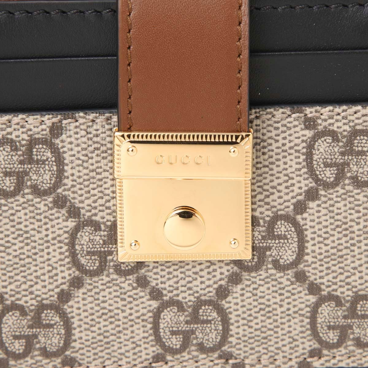 GUCCI グッチ カードケース 小銭入れ付き/PADLOCK CARD CASE WALLET レディース