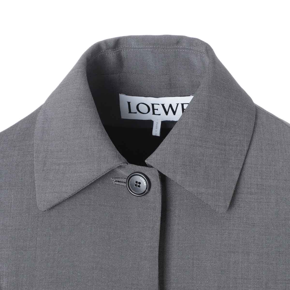 【タイムセール TOPS】LOEWE ロエベ ショートジャケット/クロップドジャケット/BUTTON JACKET【大きいサイズあり】 レディース