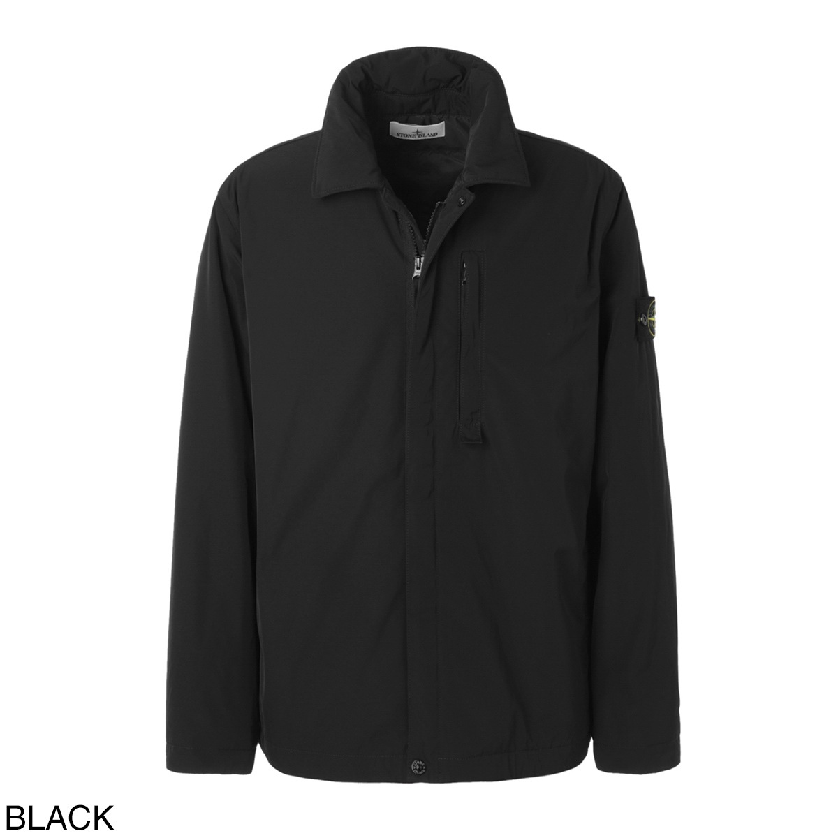 超希少！07AW ストーンアイランド ウールピーコート ブラック メンズLサイズ ストーンアイランド ウールPコート ブラック (STONE ISLAND