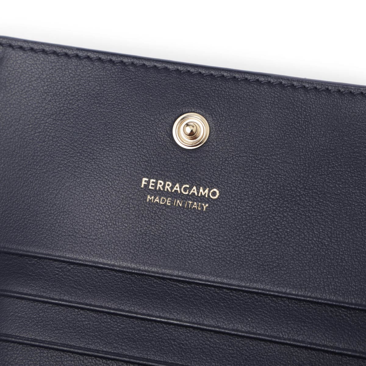 FERRAGAMO フェラガモ 2つ折り財布 小銭入れ付き/HUG BICOLOR