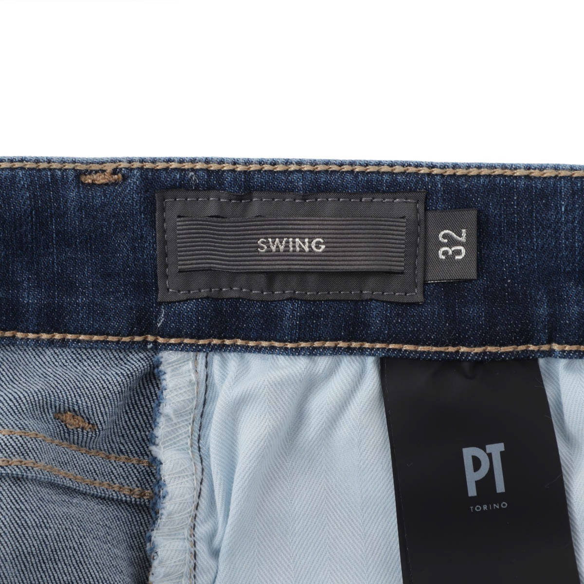 PT TORINO DENIM ピーティートリノデニム ジップフライジーンズ/SWING SLIM FIT メンズ