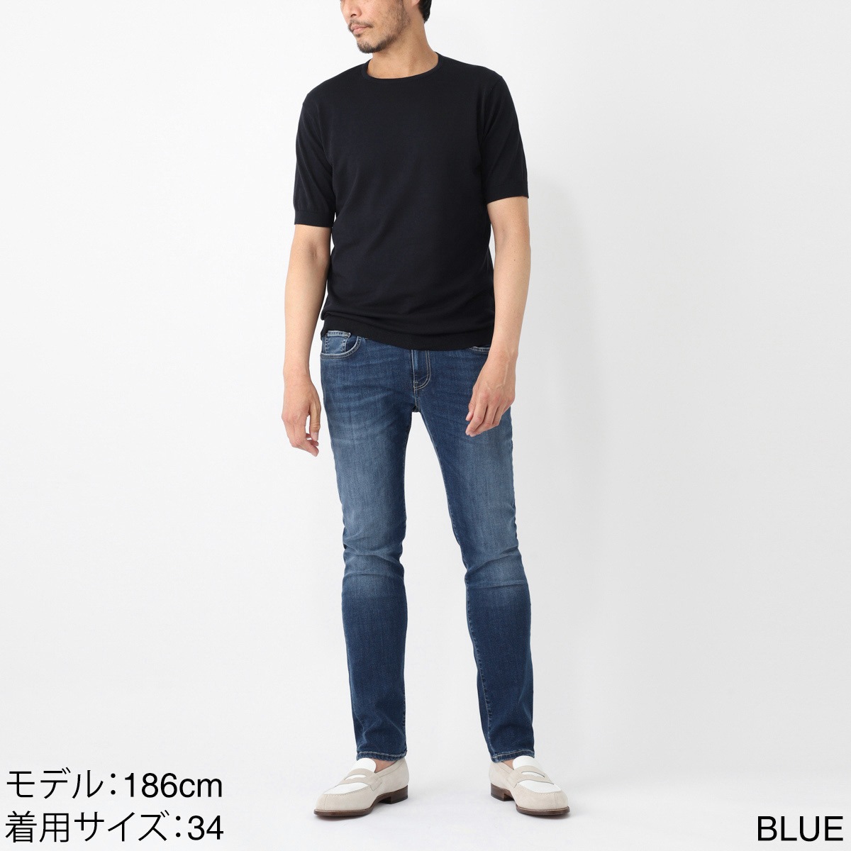 PT TORINO DENIM ピーティートリノデニム ジップフライジーンズ/SWING SLIM FIT メンズ