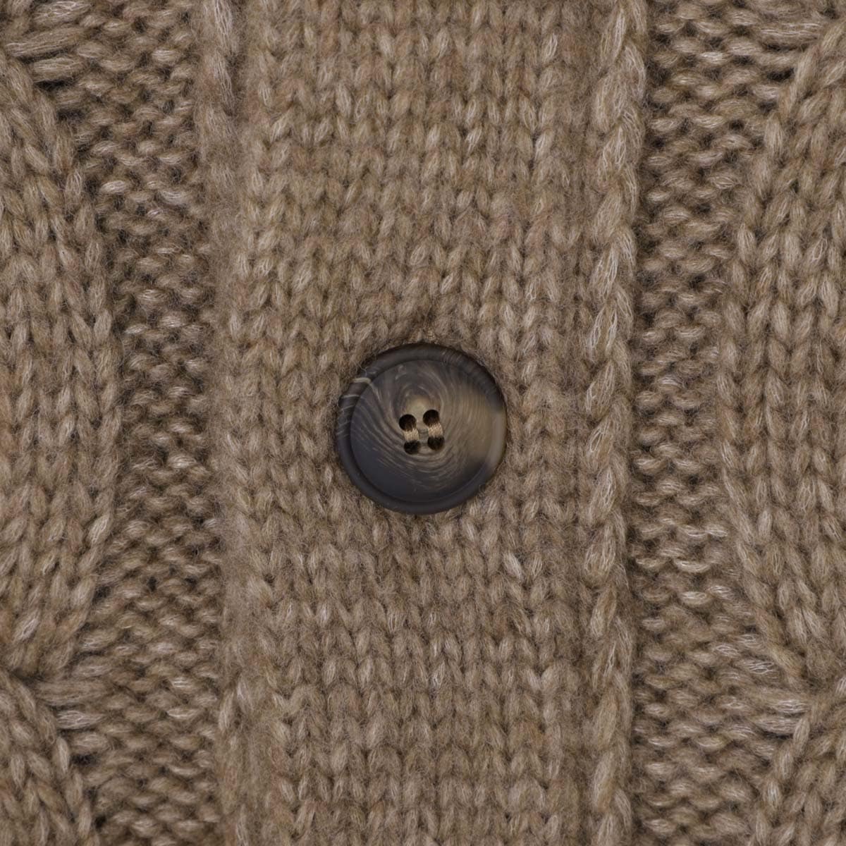 Gran Sasso グランサッソ ショールカラーニットカーディガン【大きい