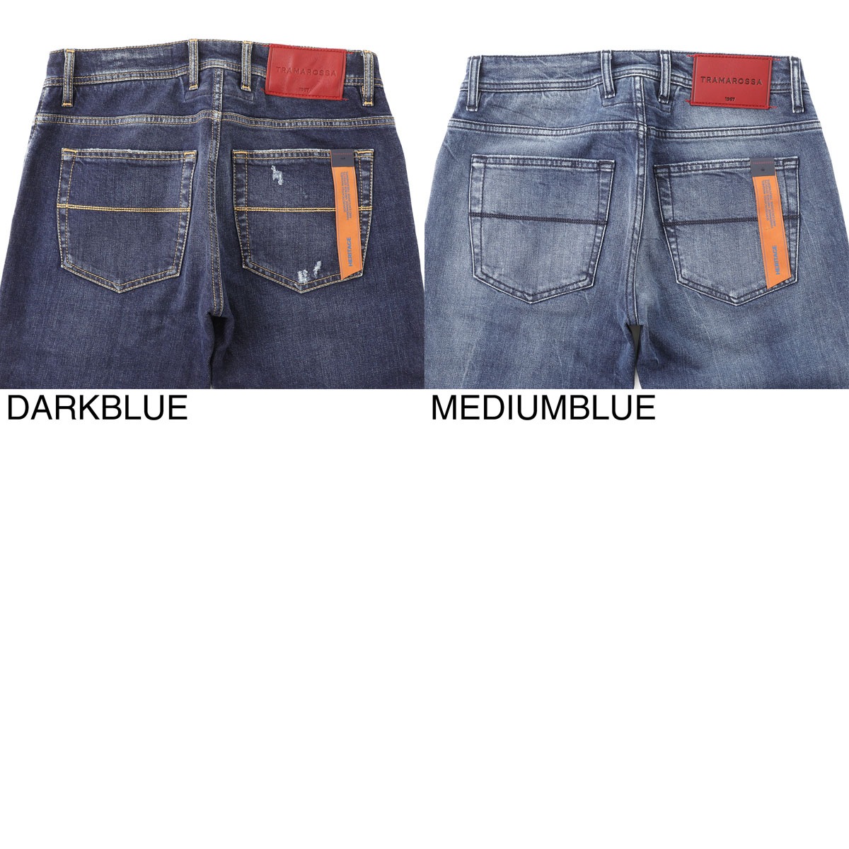 TRAMAROSSA トラマロッサ ボタンフライジーンズ/LEONARDO【大きい