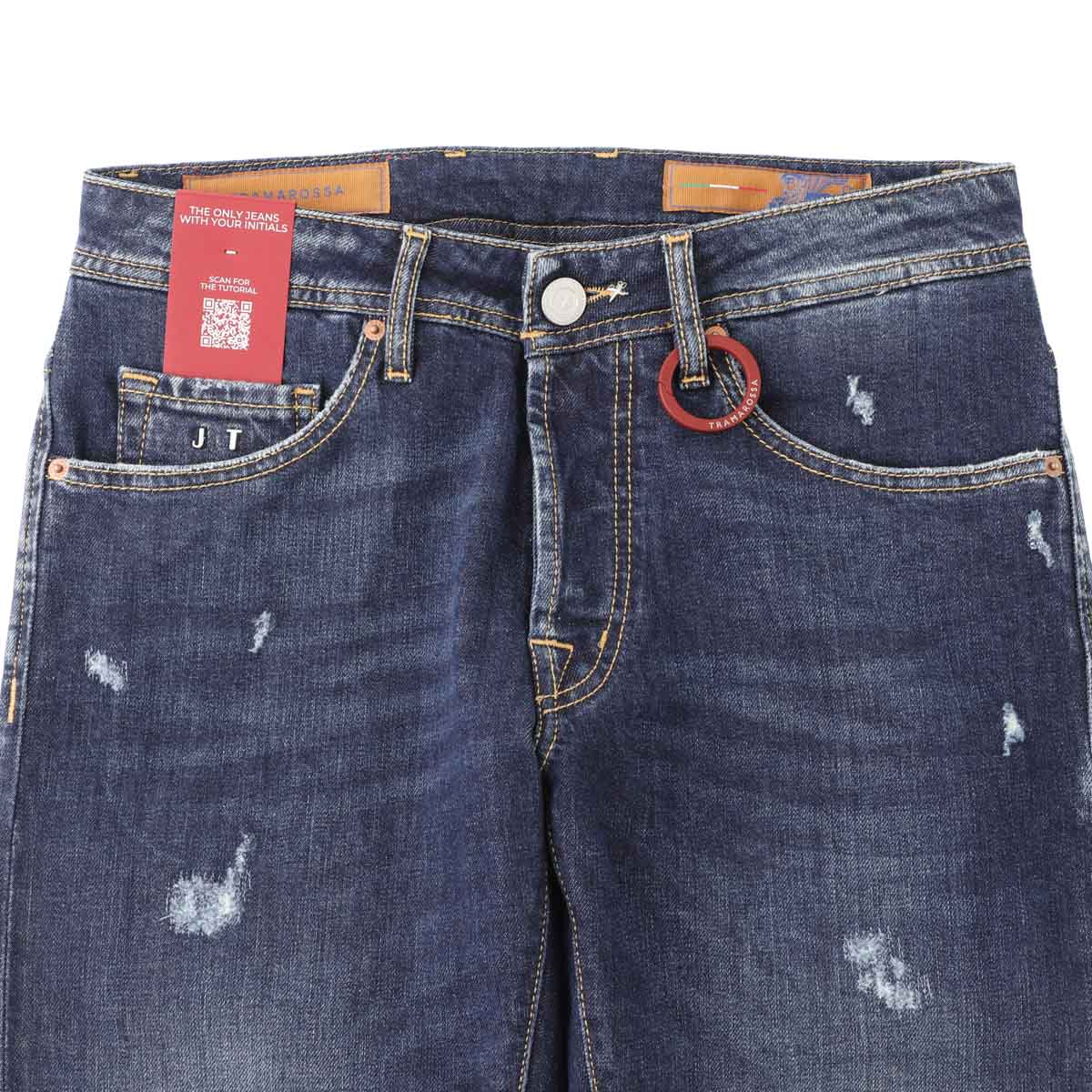 TRAMAROSSA トラマロッサ ボタンフライジーンズ/LEONARDO【大きい