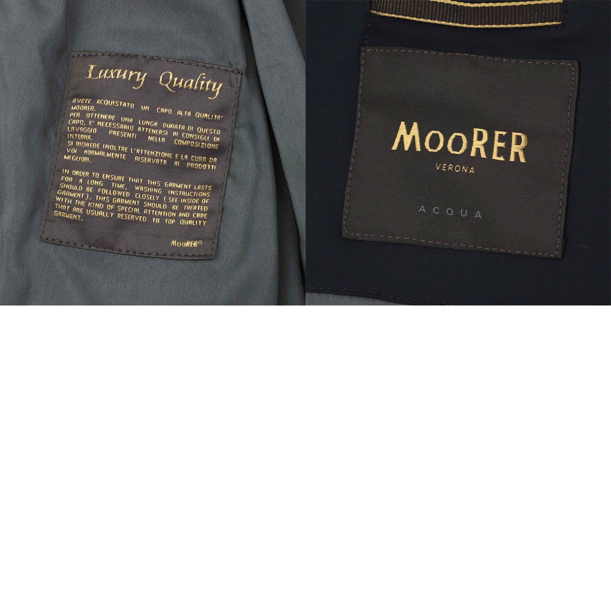 アウトレット】【ラスト1点】MOORER ムーレー ボンバージャケット