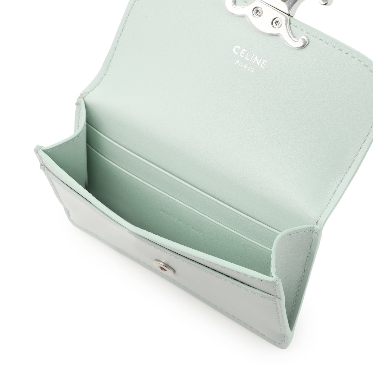 CELINE セリーヌ カードケース/CARD HOLDER WITH FLAP TRIOMPHE