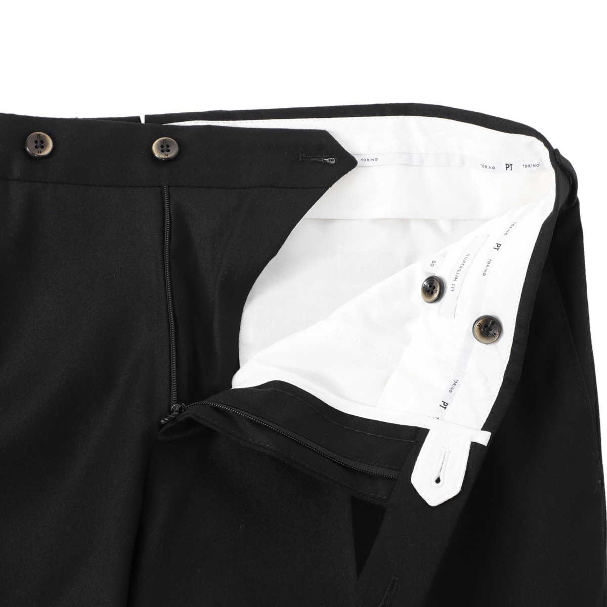 PT TORINO ピーティートリノ ノープリーツ スラックス/ウールパンツ/BUSINESS SUPER SLIM FIT【大きいサイズあり】 メンズ