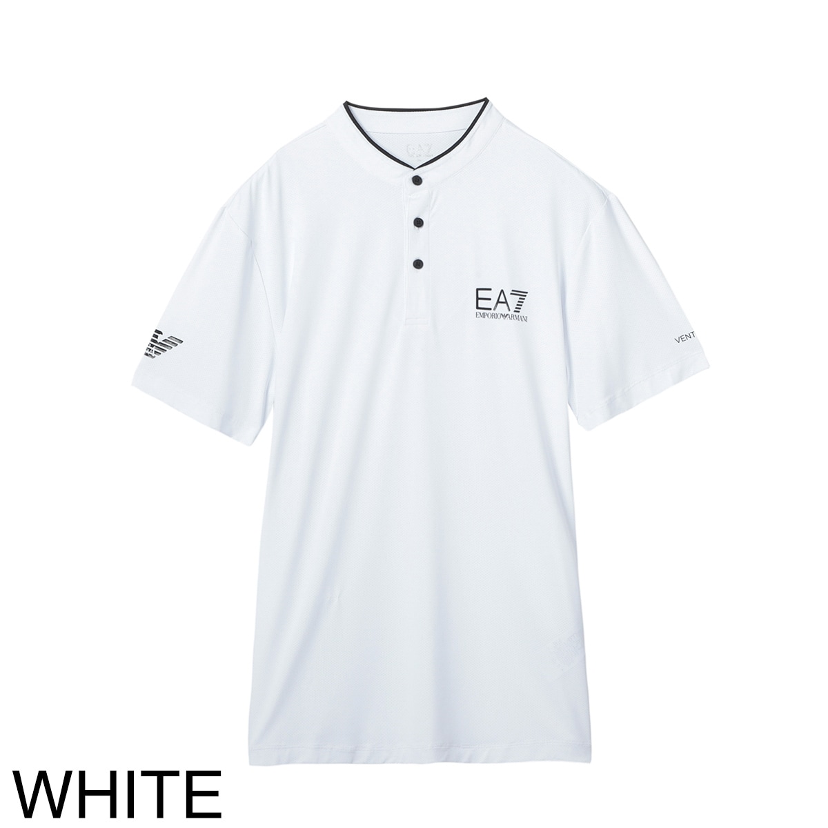 EA7 EMPORIO ARMANI エンポリオアルマーニ ポロシャツ/ヘンリーネックポロシャツ/TENNIS PRO VENTUS7 メンズ
