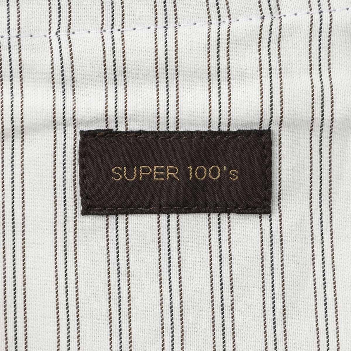 インコテックス　INCOTEX ウールスラックス　黒 46サイズ INCOTEX インコテックス ノープリーツ スラックス/ウールパンツ/SLIM